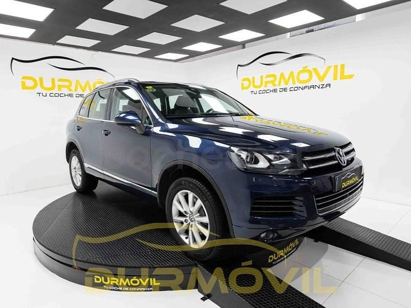 Usado VW Touareg 245 CV (180 kW) 2012 Azul SUV
