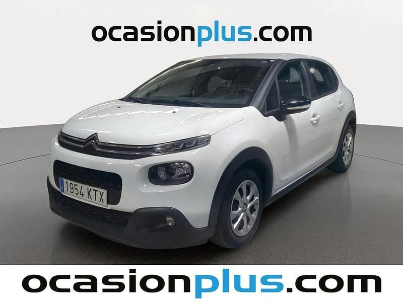 Blanco Usado 2019 Citroën C3 Feel Utilitario | 8628 € (Precio justo) - Imagen 1/4