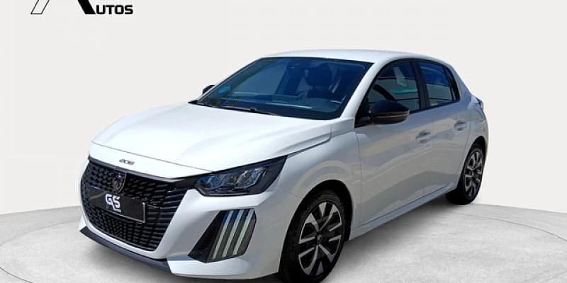 Usado Peugeot 208 Active 101 CV (74 kW) 2024 Blanco Utilitario