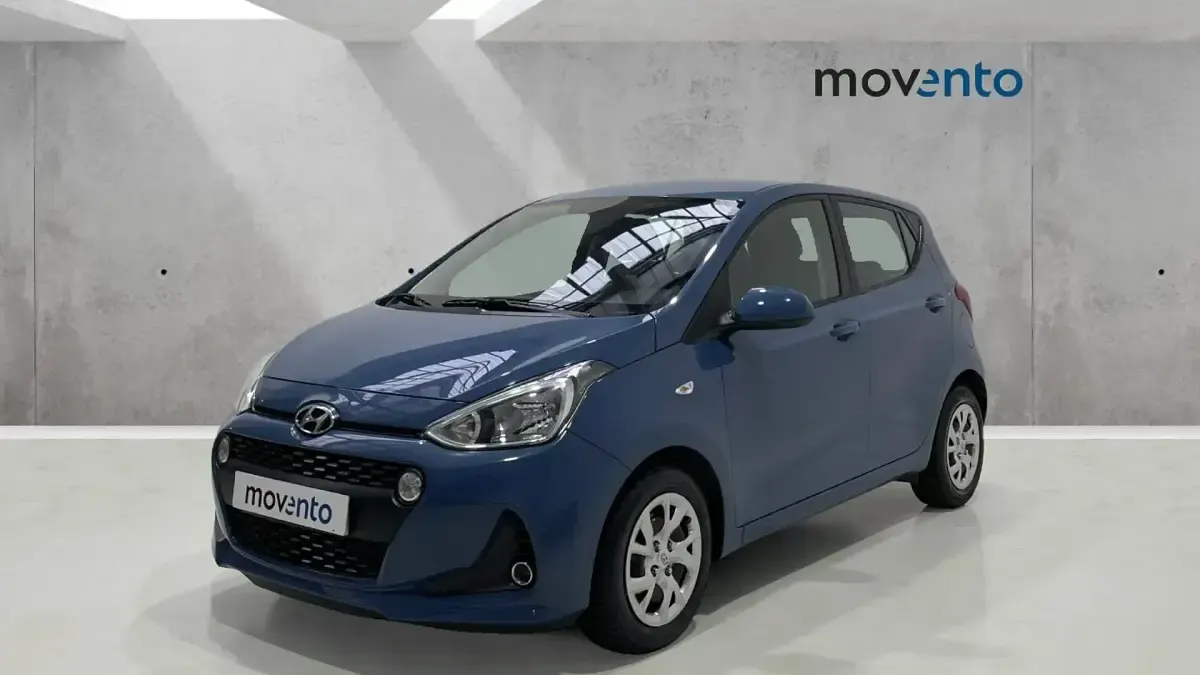 Usado Hyundai i10 66 CV (48 kW) 2018 Azul Utilitario