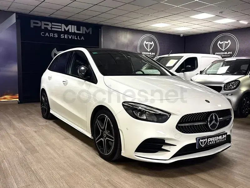 Usado Mercedes B200 163 CV (119 kW) 2020 Blanco Utilitario