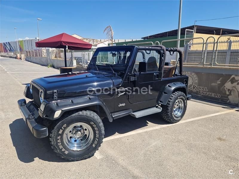 Usado Jeep Wrangler 121 CV (88 kW) 1996 Negro SUV
