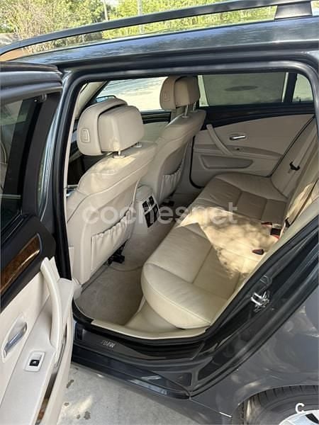 Usado BMW 520 163 CV (119 kW) 2008 Negro Familiar