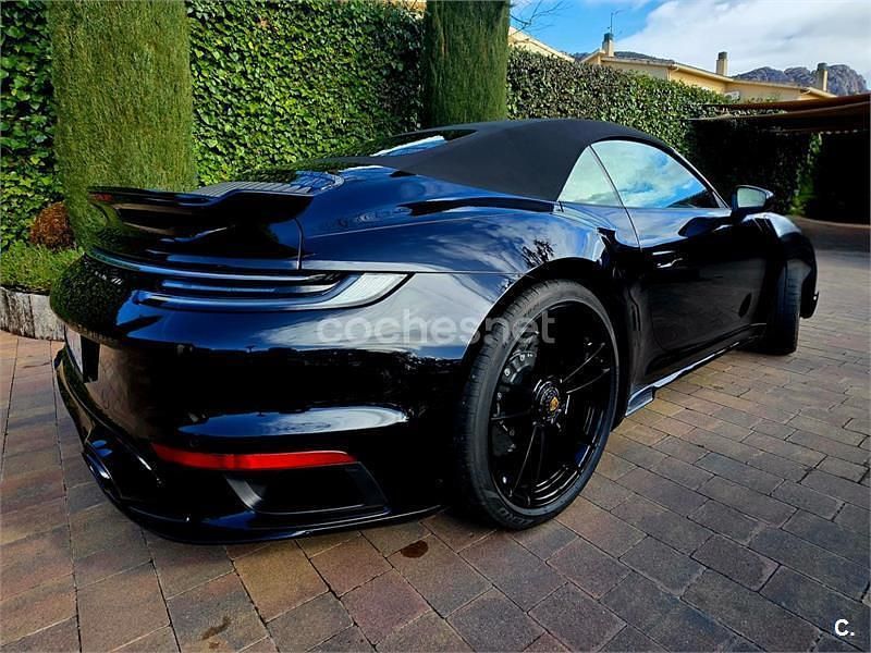 Usado Porsche 911 Turbo S Cabriolet 650 CV (478 kW) 2024 Negro Descapotable