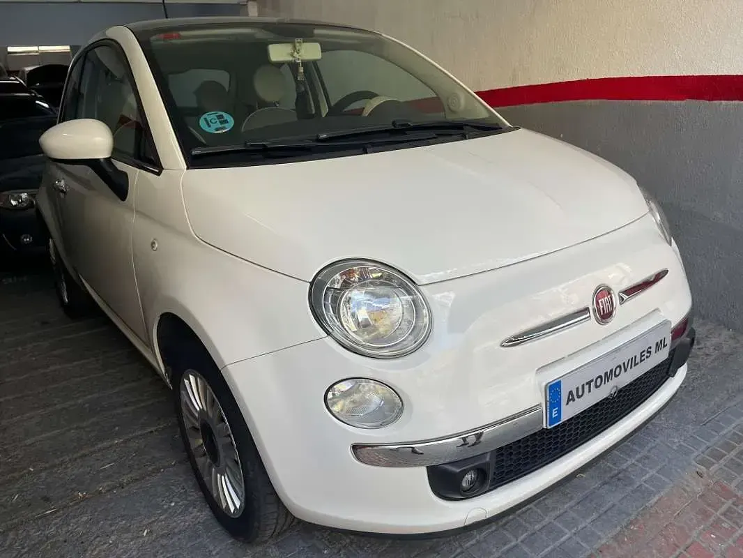 Usado Fiat 500C Pop 69 CV (50 kW) 2013 Blanco Descapotable