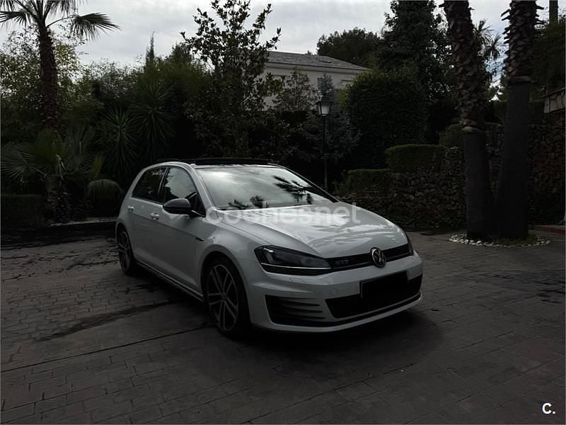 Usado VW Golf VII GTD 184 CV (135 kW) 2016 Blanco Berlina