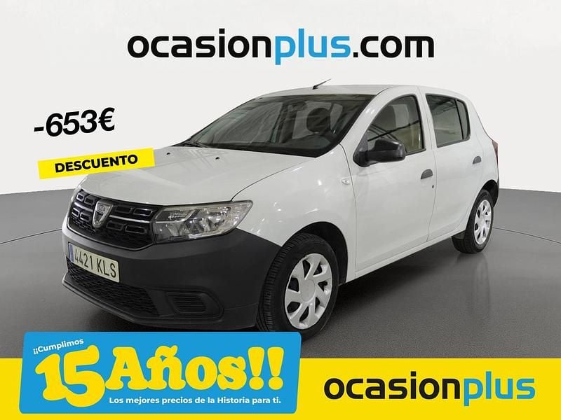 Blanco Usado 2018 Dacia Sandero Base Utilitario | 7190 € (Buen precio) - Imagen 1/4