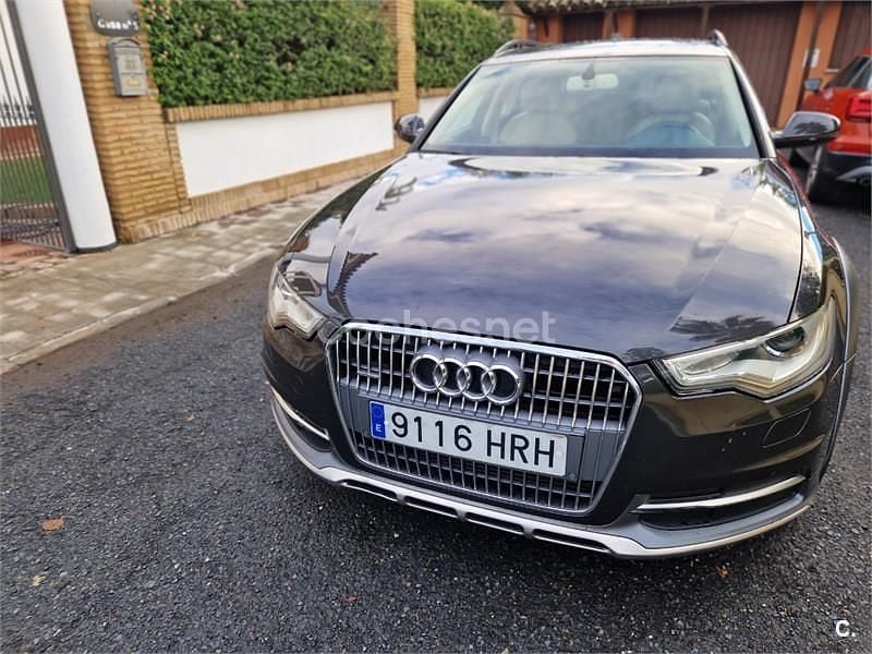 Gris / plata Usado 2013 Audi A6 Allroad Familiar | 17.600 € (Precio justo) - Imagen 1/4