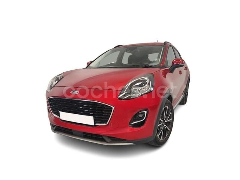 Rojo Usado 2022 Ford Puma Titanium SUV | 18.100 € (Precio justo) - Imagen 1/4