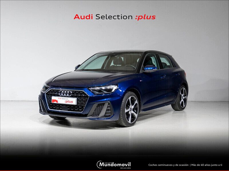 Azul navarra metalizado negro Nuevo 2024 Audi A1 Sportback Utilitario | 26.500 € (Precio justo) - Imagen 1/4