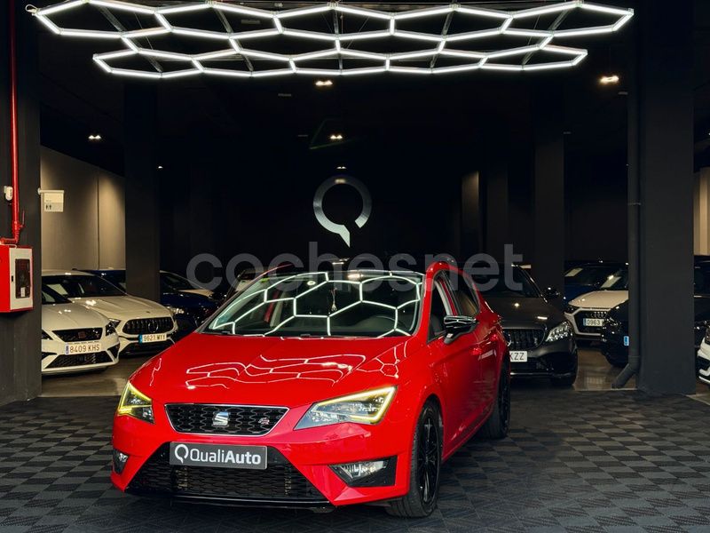 Rojo Usado 2015 Seat Leon FR Berlina | 14.990 € (Un poco caro) - Imagen 1/4