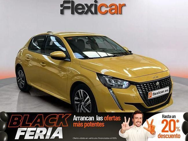 Amarillo Usado 2020 Peugeot 208 Allure Utilitario | 13.990 € (Precio justo) - Imagen 1/4