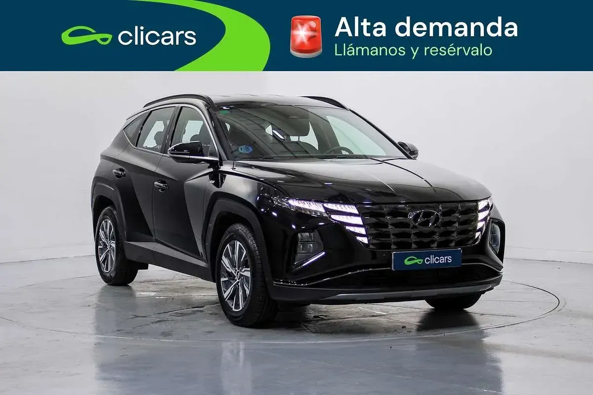 Usado Hyundai Tucson 136 CV (100 kW) 2022 Negro SUV