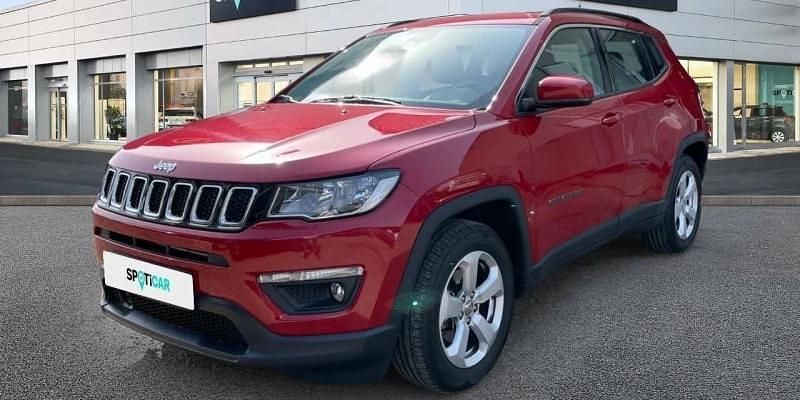 Rojo Usado 2019 Jeep Compass Longitude SUV | 17.300 € (Precio justo) - Imagen 1/4