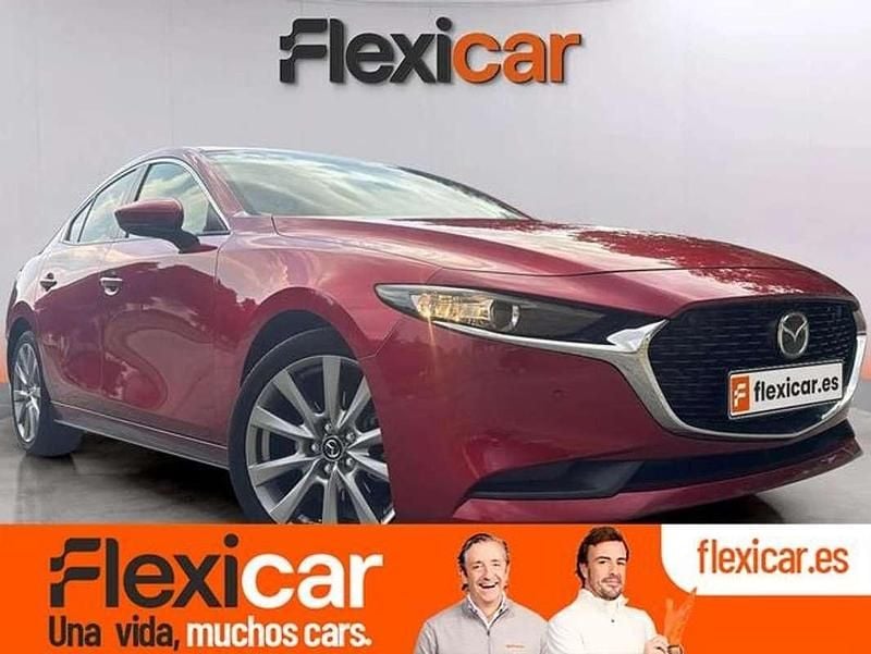 Rojo Usado 2021 Mazda 3 Berlina | 19.190 € (Precio justo) - Imagen 1/4
