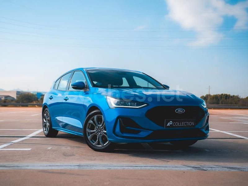 Usado Ford Focus ST-Line 125 CV (91 kW) 2023 Azul Berlina