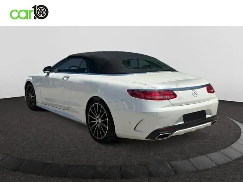 Usado Mercedes S500 455 CV (334 kW) 2017 Blanco Descapotable