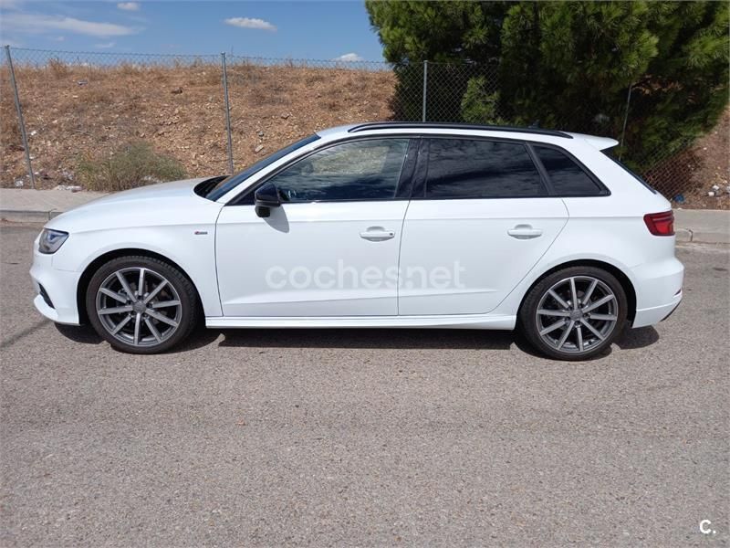 Blanco Usado 2019 Audi A3 Sportback Utilitario | 23.900 € (Precio justo) - Imagen 1/4