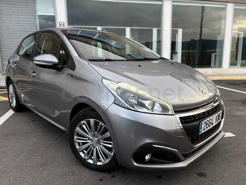 Gris / plata Usado 2019 Peugeot 208 Signature Sky Utilitario | 5499 € (Super precio) - Imagen 1/4