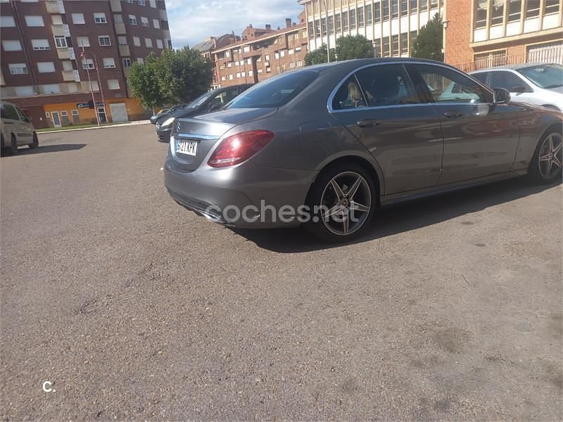 Usado Mercedes C220 170 CV (125 kW) 2018 Gris / plata Berlina