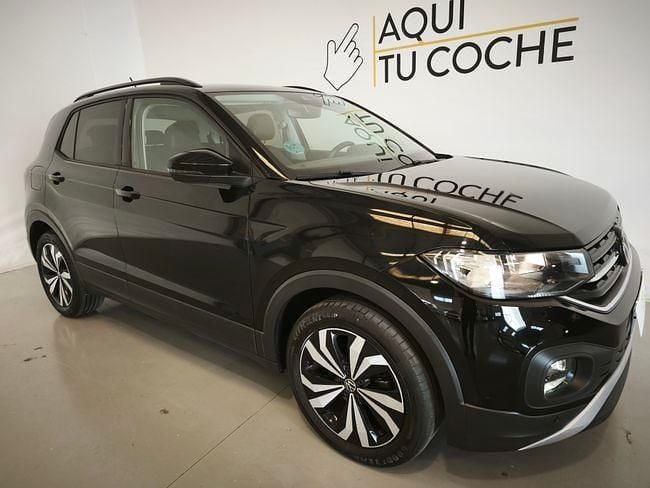 Usado VW T-Cross Advance 110 CV (80 kW) 2023 Negro SUV