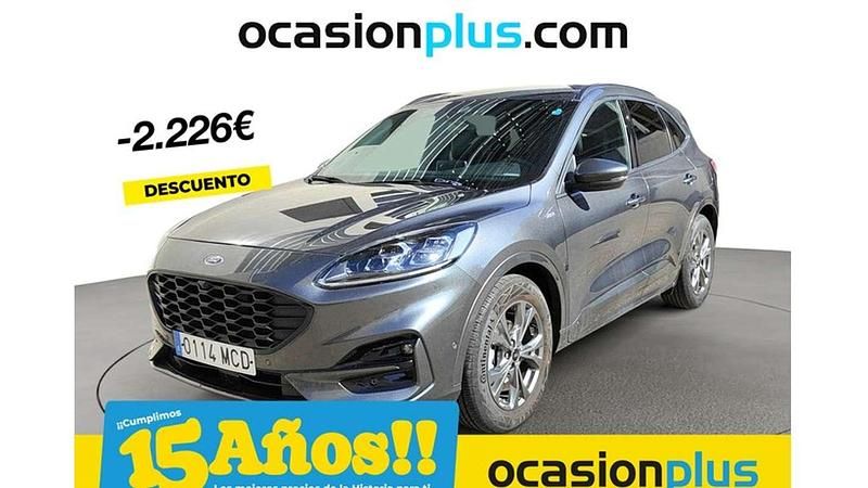 Gris Usado 2022 Ford Kuga ST-Line X SUV | 21.810 € (Precio justo) - Imagen 1/4