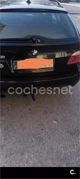 Usado BMW 520 163 CV (119 kW) 2008 Negro Familiar