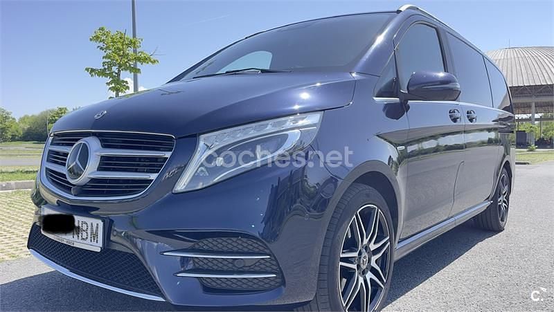 Usado Mercedes V250 Exclusive 204 CV (150 kW) 2019 Azul Monovolumen