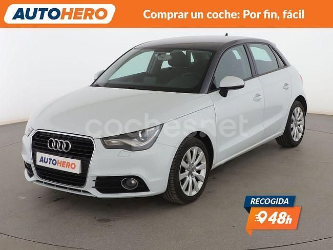 Blanco Usado 2015 Audi A1 Sportback Attraction Utilitario | 11.499 € (Precio justo) - Imagen 1/3