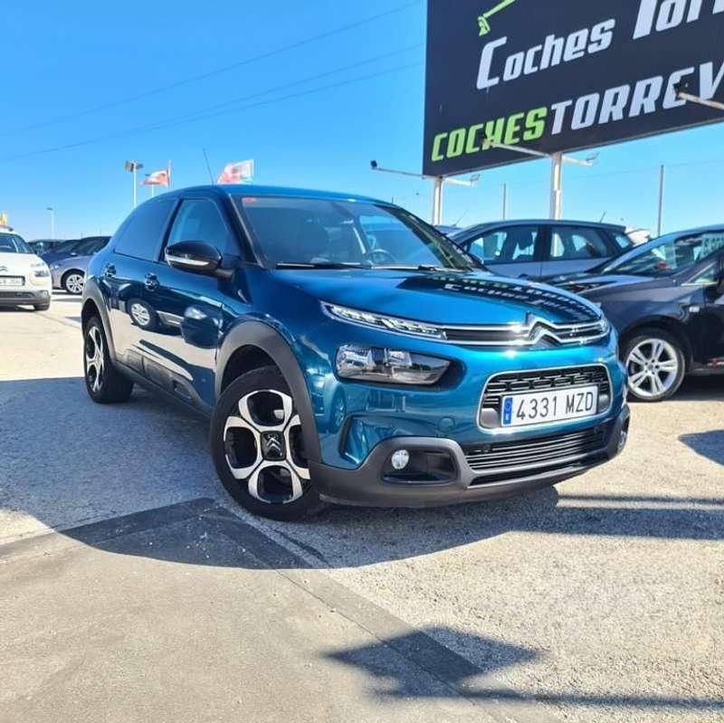 Usado Citroën C4 Cactus Feel 120 CV (88 kW) 2020 Azul Utilitario