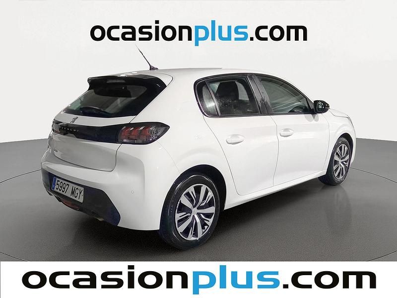 Usado Peugeot 208 Active 100 CV (73 kW) 2023 Blanco Utilitario