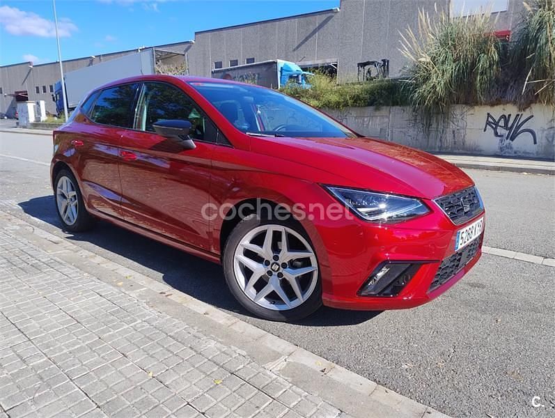 Rojo Usado 2019 Seat Ibiza FR Berlina | 12.900 € (Precio justo) - Imagen 1/4