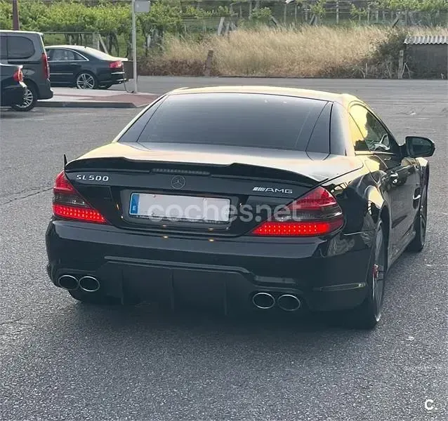 Usado Mercedes SL280 231 CV (169 kW) 2010 Negro Descapotable