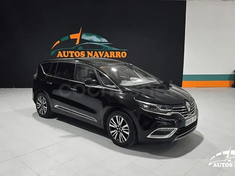 Usado Renault Espace Initiale 160 CV (117 kW) 2016 Negro Monovolumen