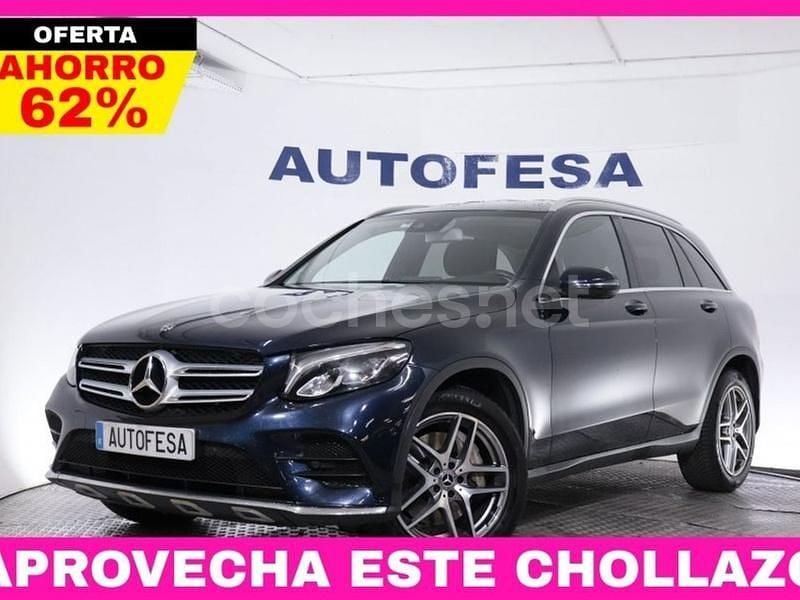 Azul Usado 2019 Mercedes GLC250 SUV | 24.850 € (Super precio) - Imagen 1/4