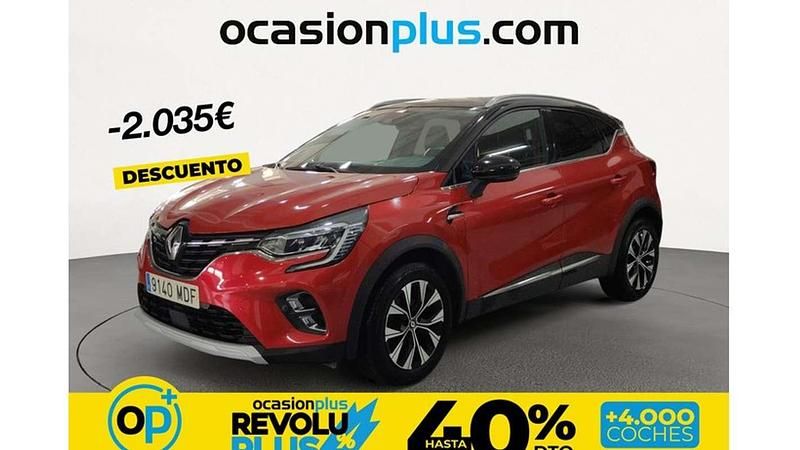 Usado Renault Captur Techno 91 CV (66 kW) 2023 Rojo SUV