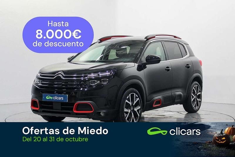 Negro Usado 2020 Citroën C5 Aircross Feel SUV | 14.590 € (Buen precio) - Imagen 1/4