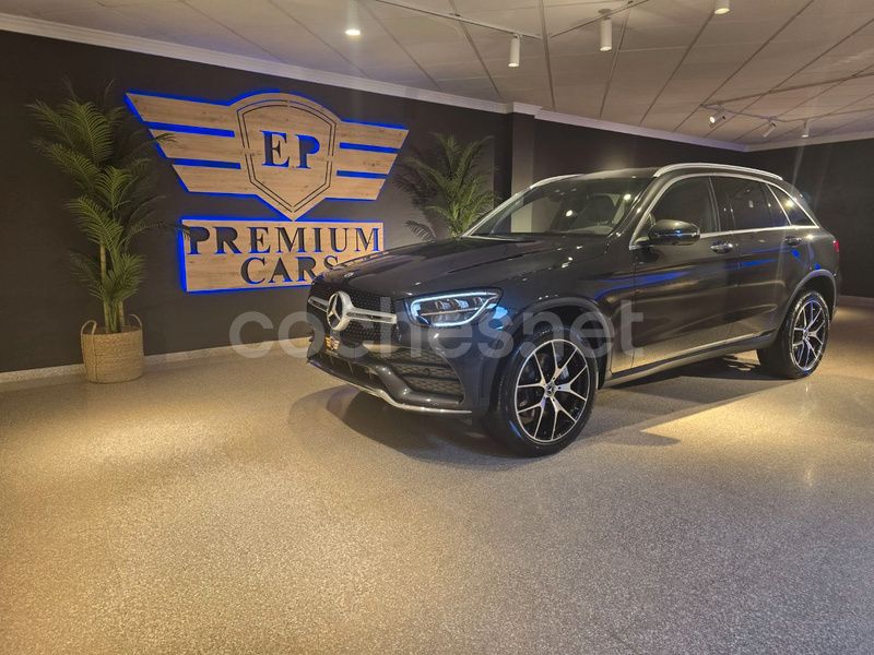 Gris / plata Usado 2021 Mercedes GLC300e SUV | 44.890 € (Super precio) - Imagen 1/4