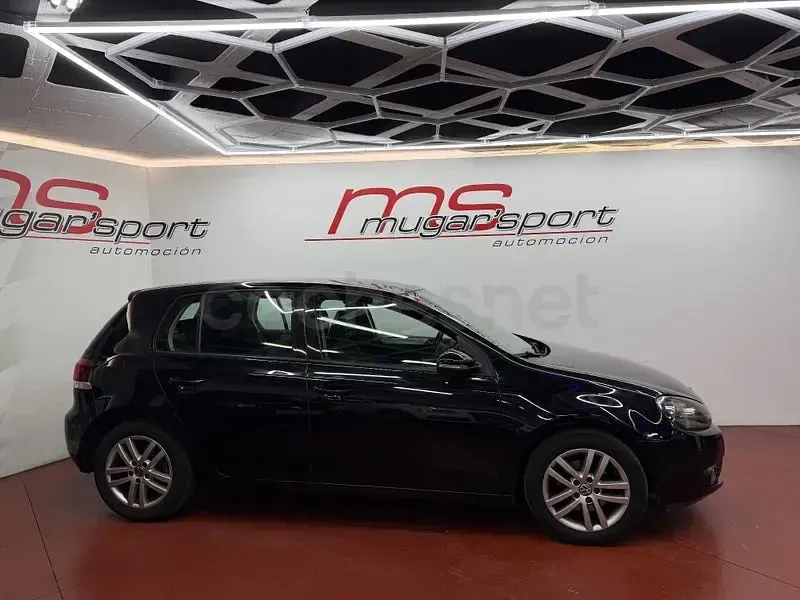 Usado VW Golf VI Sport 110 CV (80 kW) 2009 Negro Utilitario