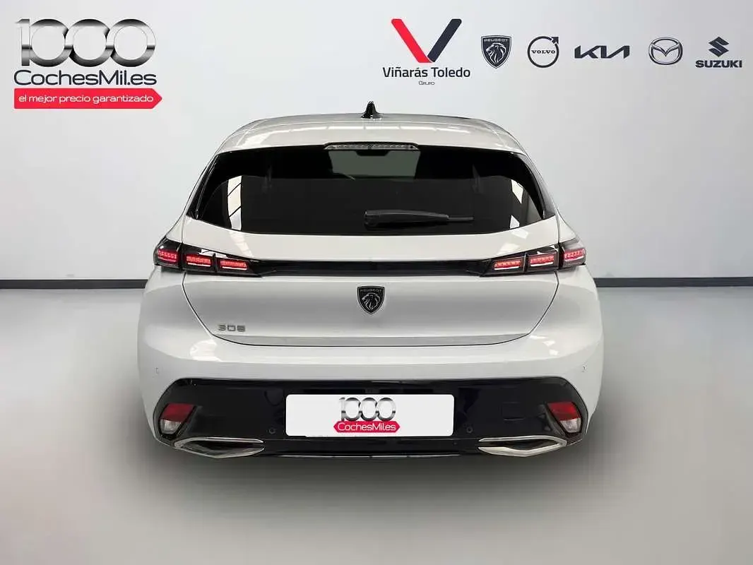 Usado Peugeot 308 Allure 136 CV (100 kW) 2025 Blanco Utilitario