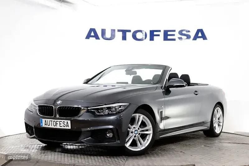 Usado BMW 420 M Sport 184 CV (135 kW) 2017 Gris Descapotable