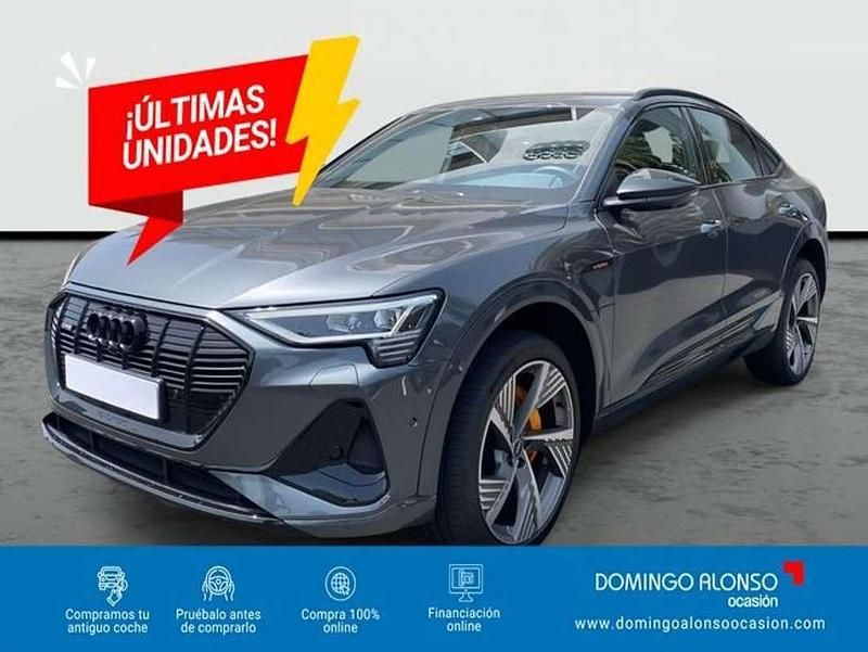 Gris Usado 2023 Audi e-tron Sportback S-Line SUV | 54.490 € (Precio justo) - Imagen 1/4