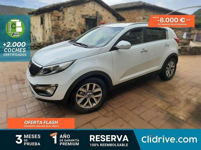 Blanco Usado 2015 Kia Sportage SUV | 7290 € (Buen precio) - Imagen 1/3