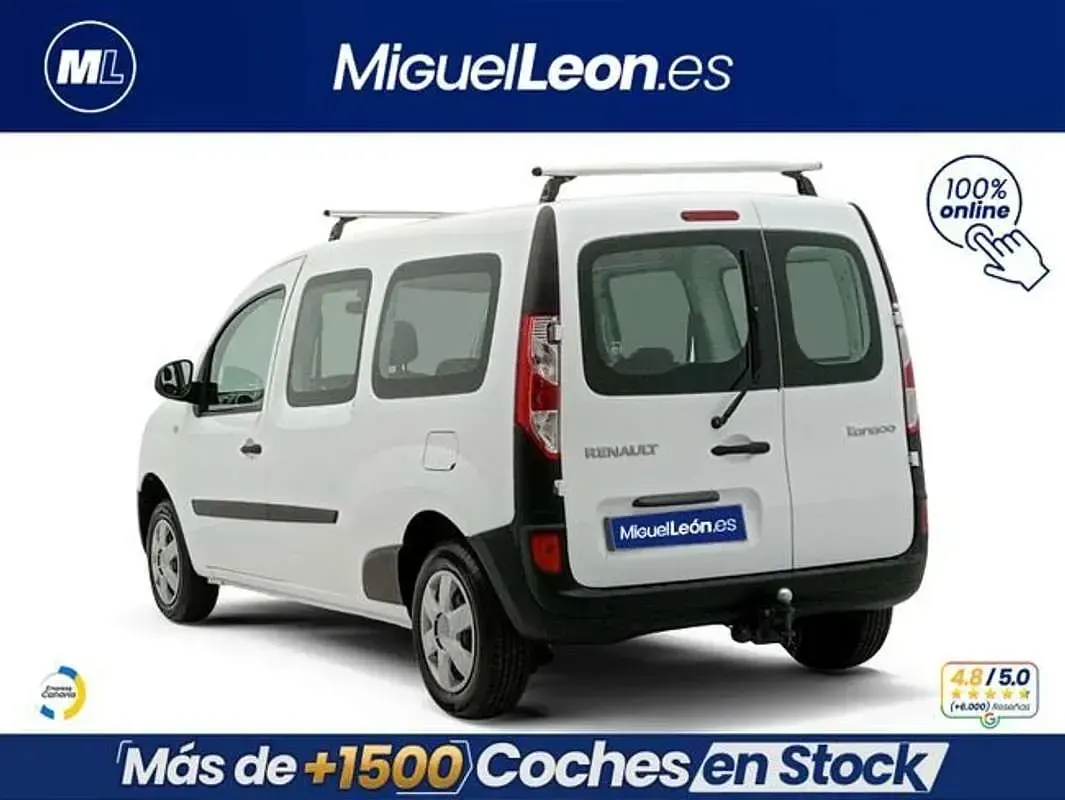 Usado Renault Kangoo 44 kW (60 CV) 2018 Blanco Monovolumen