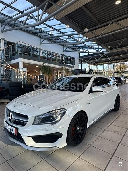 Blanco Usado 2018 Mercedes CLA45 AMG Shooting Brake Familiar | 32.000 € (Buen precio) - Imagen 1/2