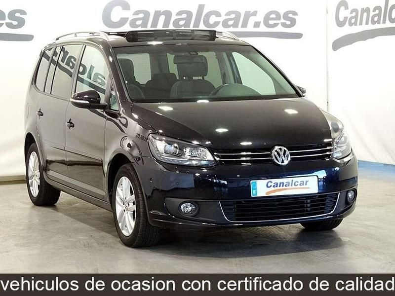 Usado VW Touran Advance 140 CV (102 kW) 2014 Negro Monovolumen