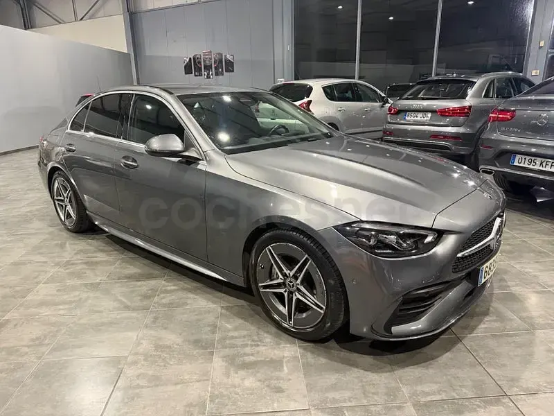 Usado Mercedes C200 204 CV (150 kW) 2022 Gris / plata Berlina