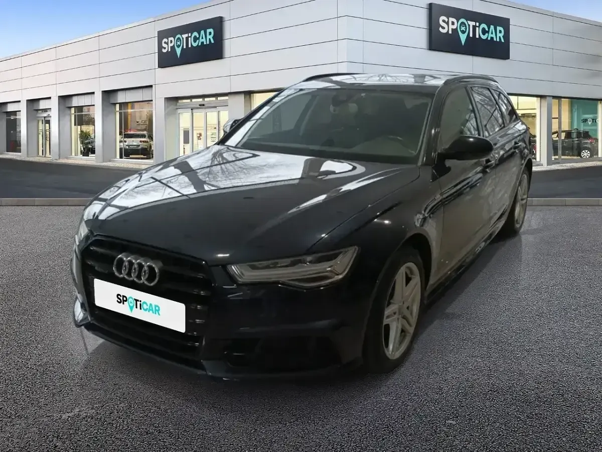 Usado Audi A6 S-Line 190 CV (139 kW) 2017 Azul Familiar