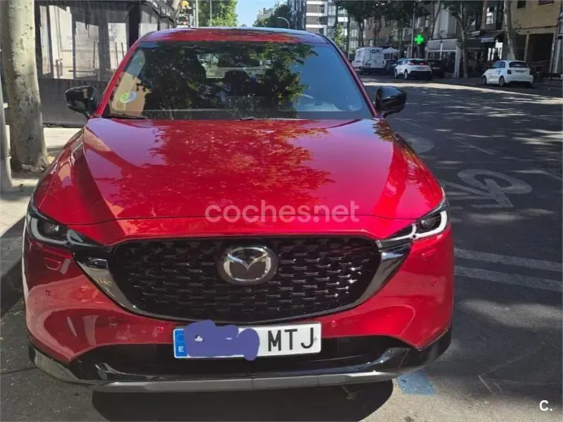 Usado Mazda CX-5 Homura-Line 194 CV (142 kW) 2023 Granate SUV