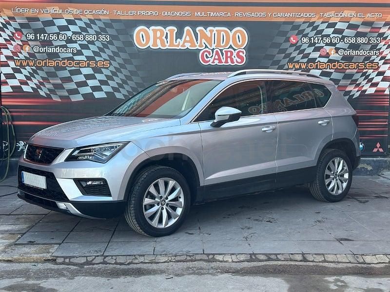 Usado Seat Ateca Style 115 CV (84 kW) 2019 Gris / plata SUV